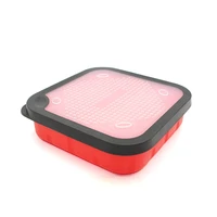 fishing maggot bait boxes with breathable fitting lids live bait storage box bloodworms bait container pesca iscas fish tackle