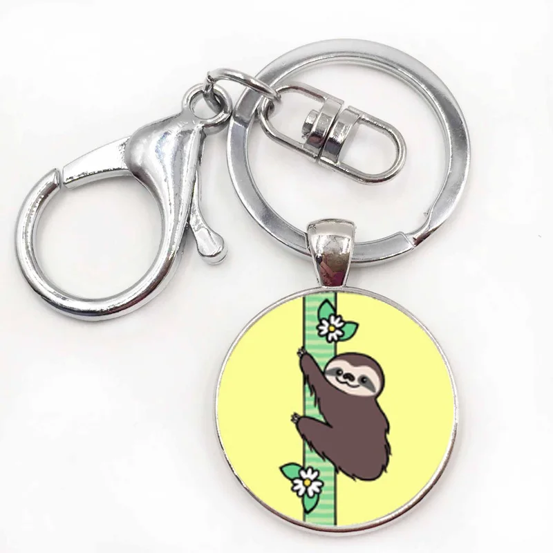 Новейший прекрасный купальный костюм мультфильм брелок с ленивцем ярких цветов