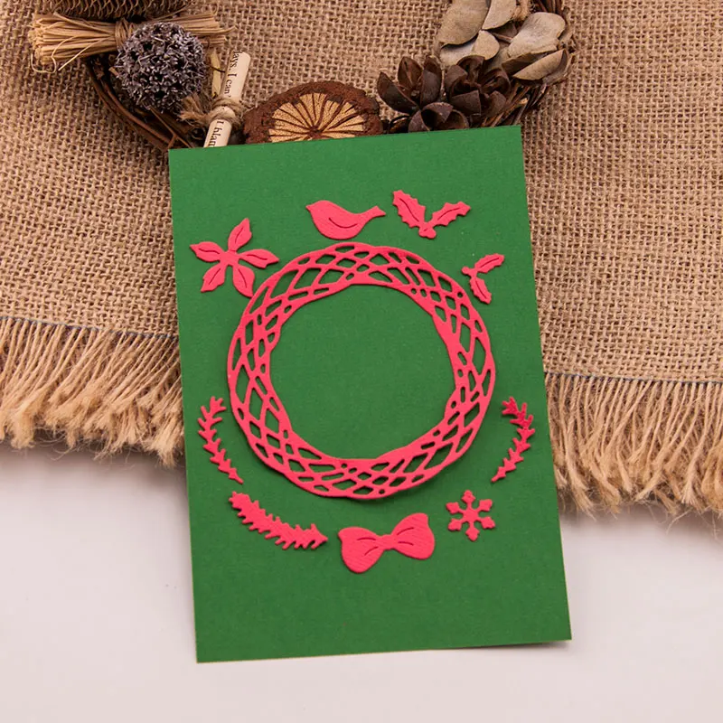 Металлические штампы для скрапбукинга венок | Дом и сад