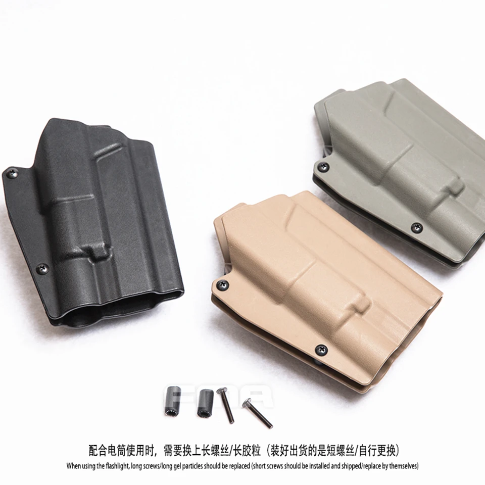 FMA G17L с SF светильник-Подшипник кобура талии Быстрый пистолет кобура для G17/G19 и X300 лампы