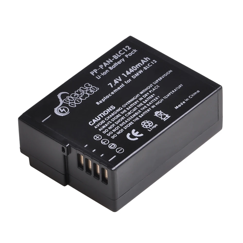 3 шт. DMW BLC12 BLC12E BLC12PP Батарея + Тип C двойной Зарядное устройство для цифрового