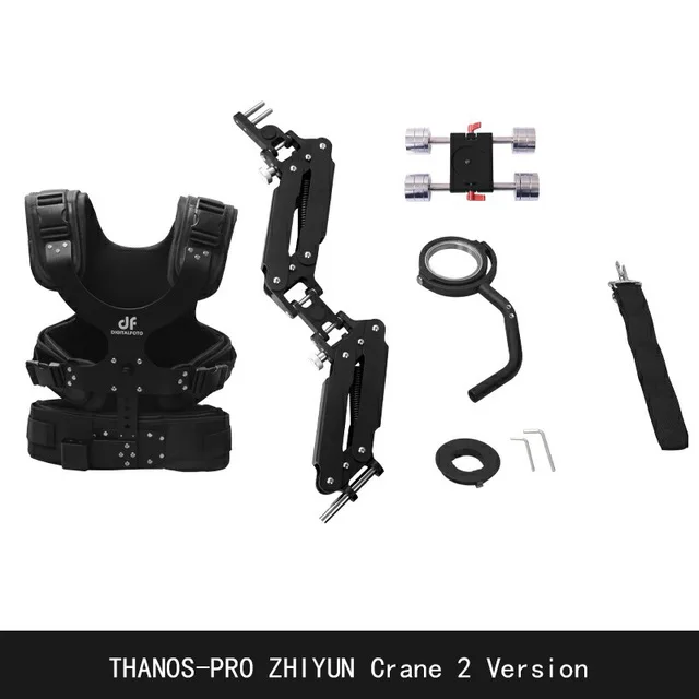 DF DIGITALFOTO THANOS PRO карданный жилет с осью Z пружинный рычаг для DJI Ronin S Zhiyun Crane 2 Moza Air 2 - Цвет: Crane 2 Version
