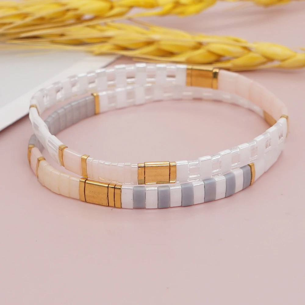 

YASTYT Kpop Miyuki Tila Bracelet For Women Best Gift Japanese Beads Bracelets Jewelry Boho Summer Beach Pulsera Jewellery
