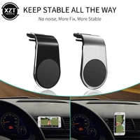 1pc magnetic car phone holder mini air vent clip mount magnet mobile stand for iphone xs max xiaomi smartphones in car gps stand