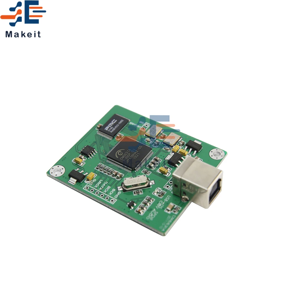 CM6631A цифровой интерфейсный модуль DAC Плата USB для I2S/IIS SPDIF выход 24Bit 192K 384K ASIO |