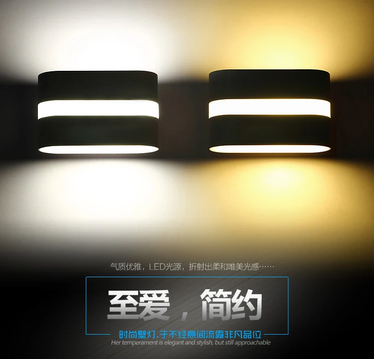 Goede 8 Stks/partij 10W LED Indoor Wandlamp IP67 Opbouw Outdoor Cube LED Wandlamp, Wit Up En Down Wandlamp Voor Thuis Lamp