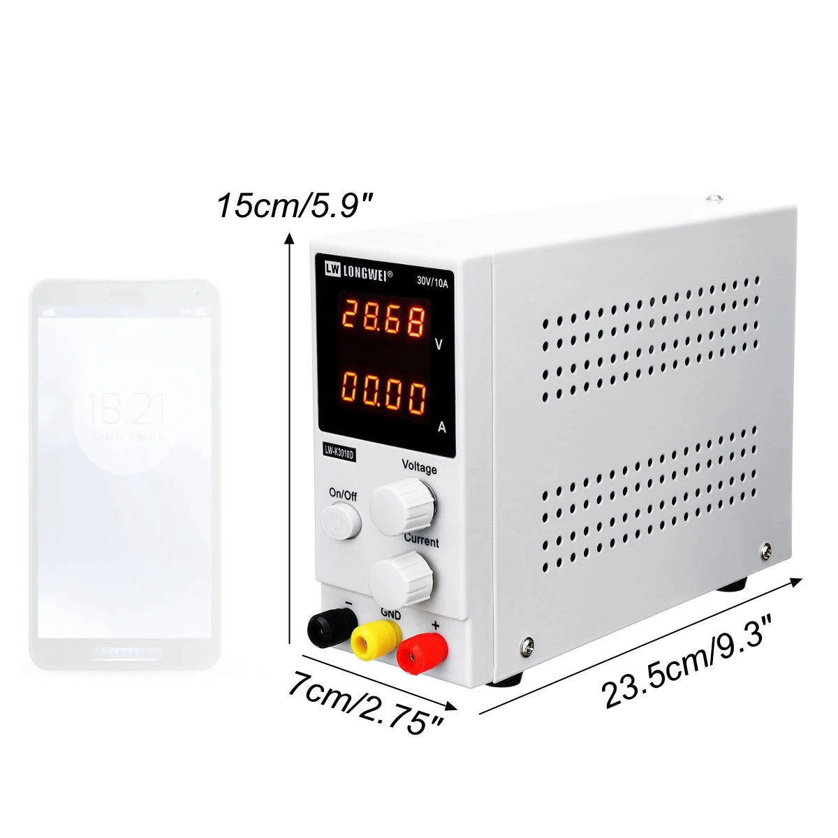 

30V 10A DC Laboratory power supply 4 Digit Display Mini Laboratory Power Supply Voltage Regulator 220V 110V