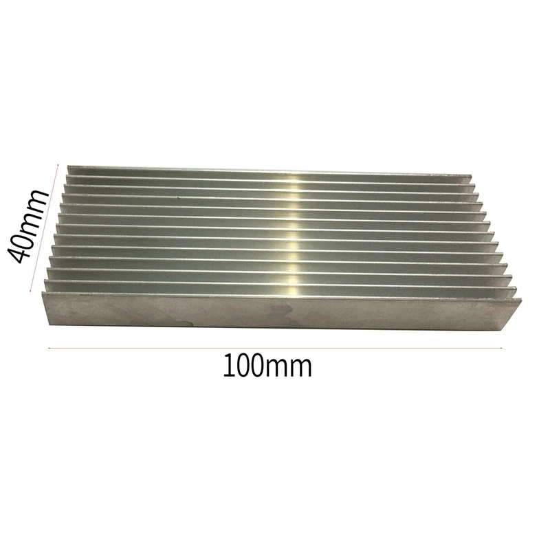3 шт. алюминиевый радиатор усилителя мощности 100X40X11mm| |