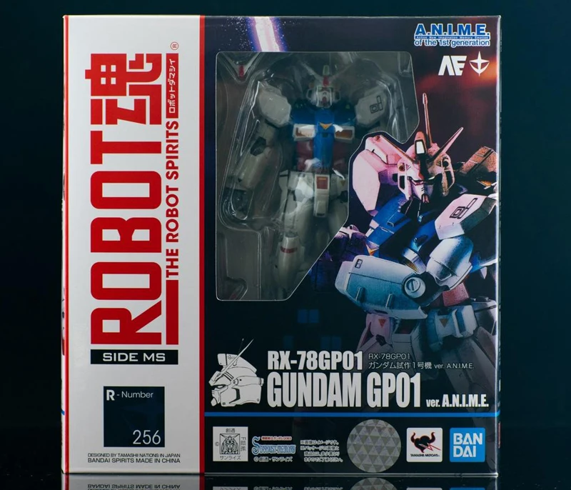 

BANDAI Robot Spirits No.256 Action Figure - RX-78GP01 Gundam Prototype 01 ver. A.N.I.M.E.M "Mobile Suit Gundam STARDUST MEMORY"