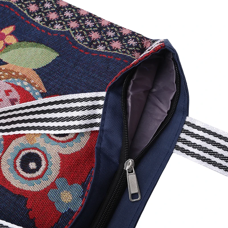 1 шт. милая форма Совы животные винтажная холщовая хозяйственная сумка