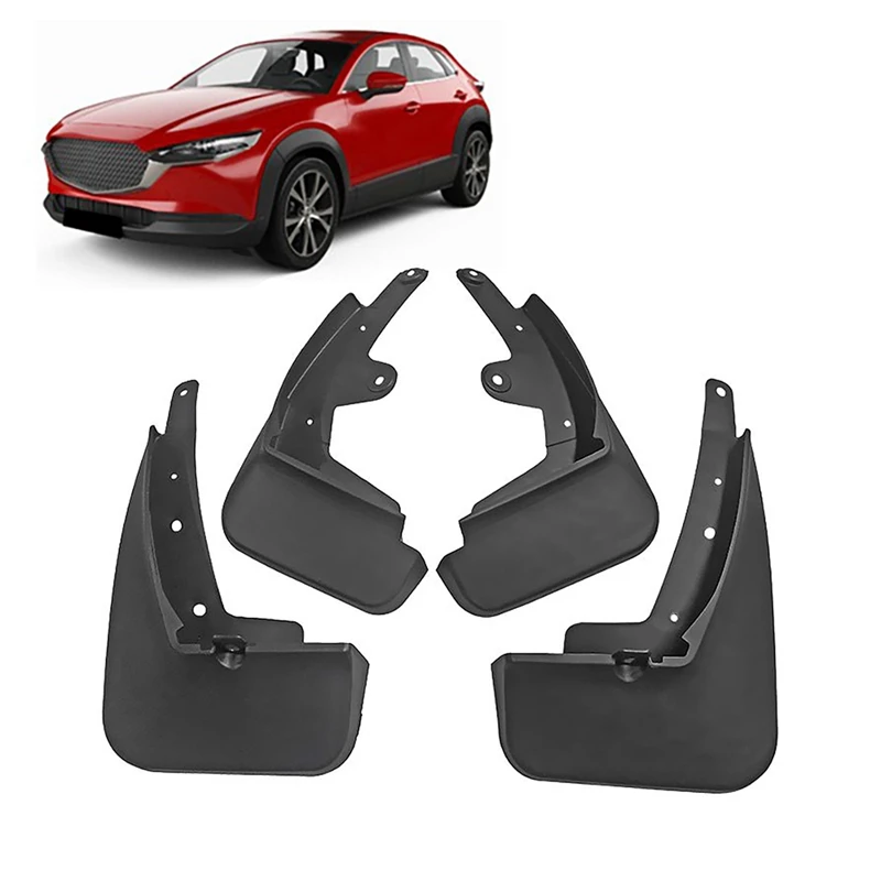 

Для Mazda CX-30 CX30 2020 2021 спереди и сзади брызговик защитные крылья Брызговик Брызговики Fender Брызговики