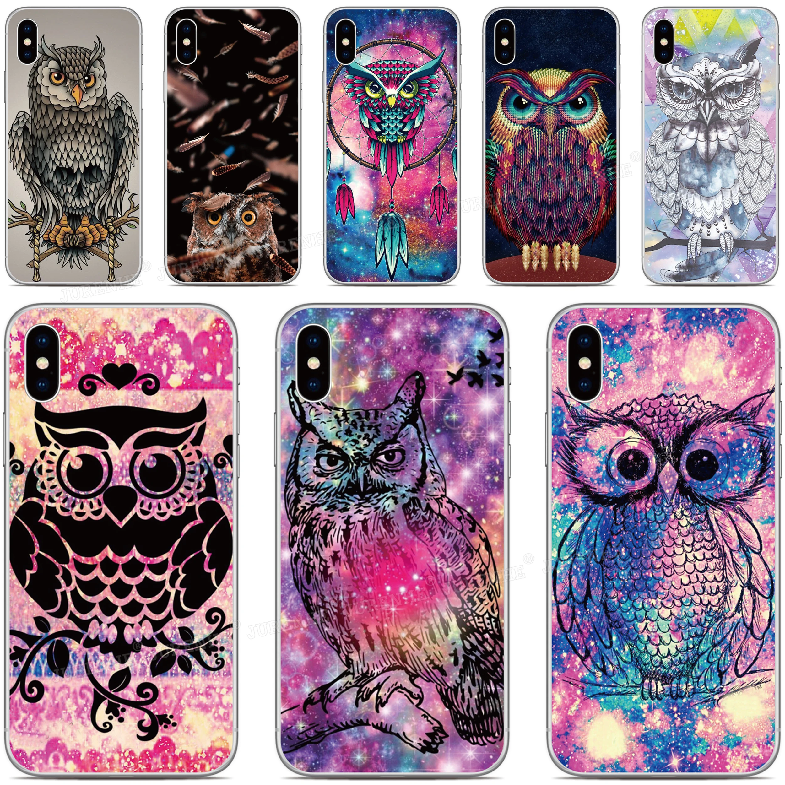 

TPU Soft Funny Cute Owl Phone Case For Alcatel 1L 1S 3L 2021 1 3C 1C 1X 1V 3V 3X 2019 1A 1B 1SE 2020 Silicone Back Cover