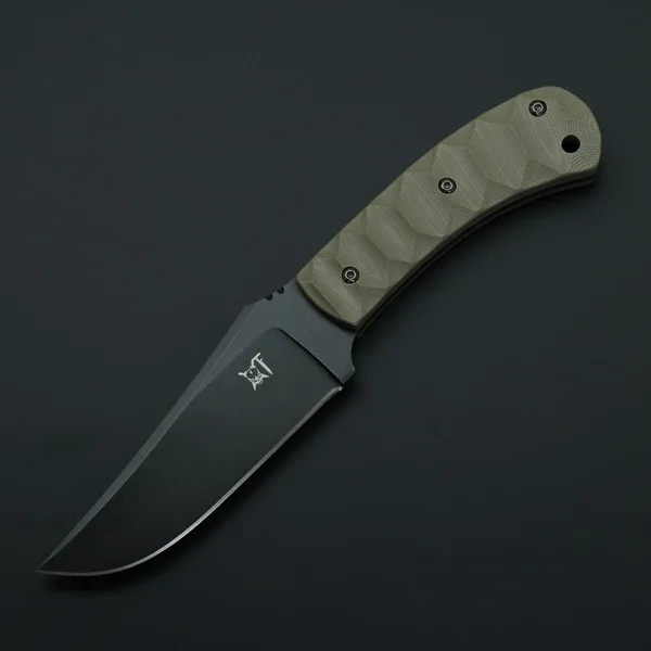 DC53 G10 version BEKETEN WGL фиксированный нож DC53 или D2 стальное лезвие G10 или деревянная ручка Открытый Кемпинг Охота выживания тактические ножи утилиты - Цвет: DC53 G10 version