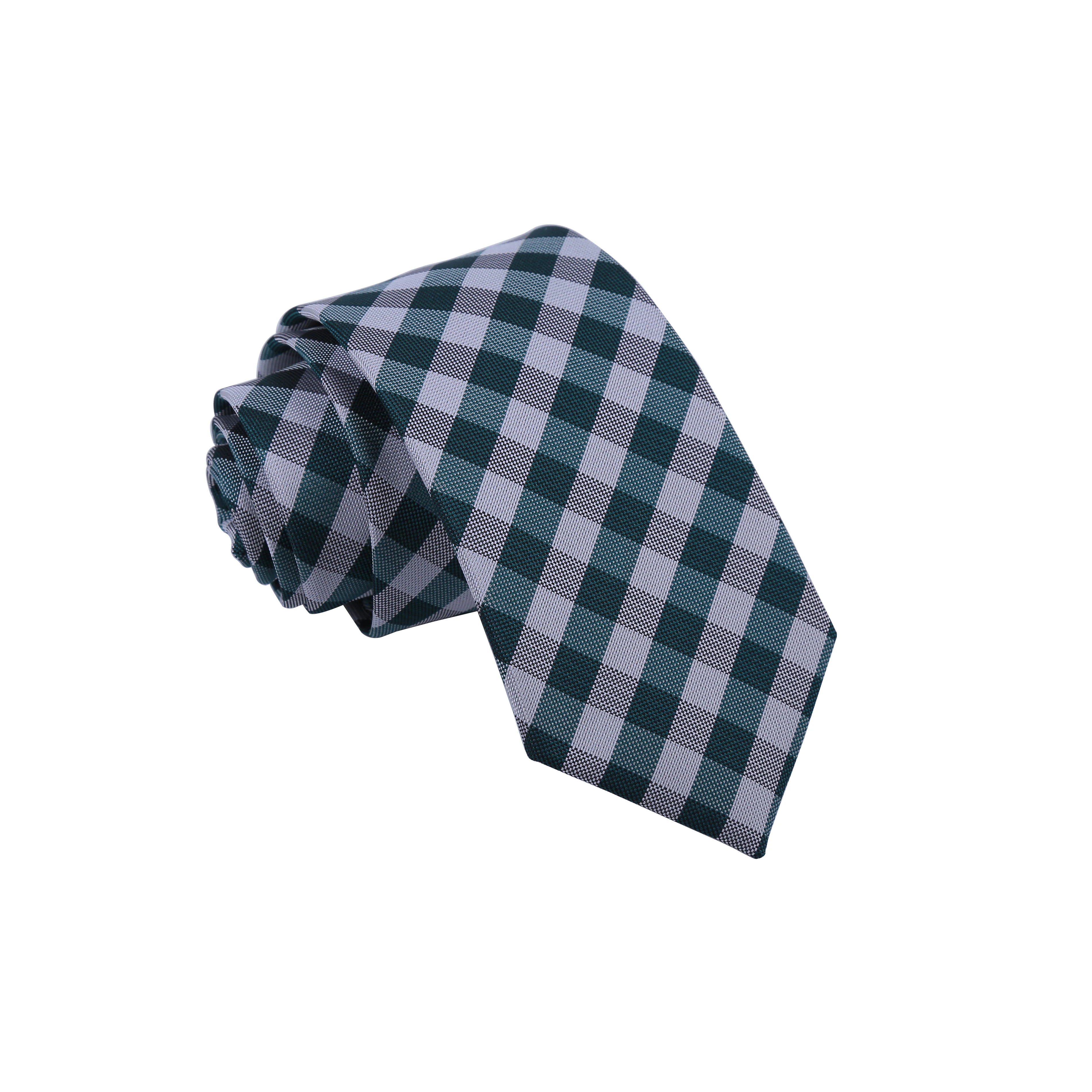 

Sale price New Men's 7CM slim ties Classic polyester woven Neckties and pocket square set plaid Man Tie for wedding Business