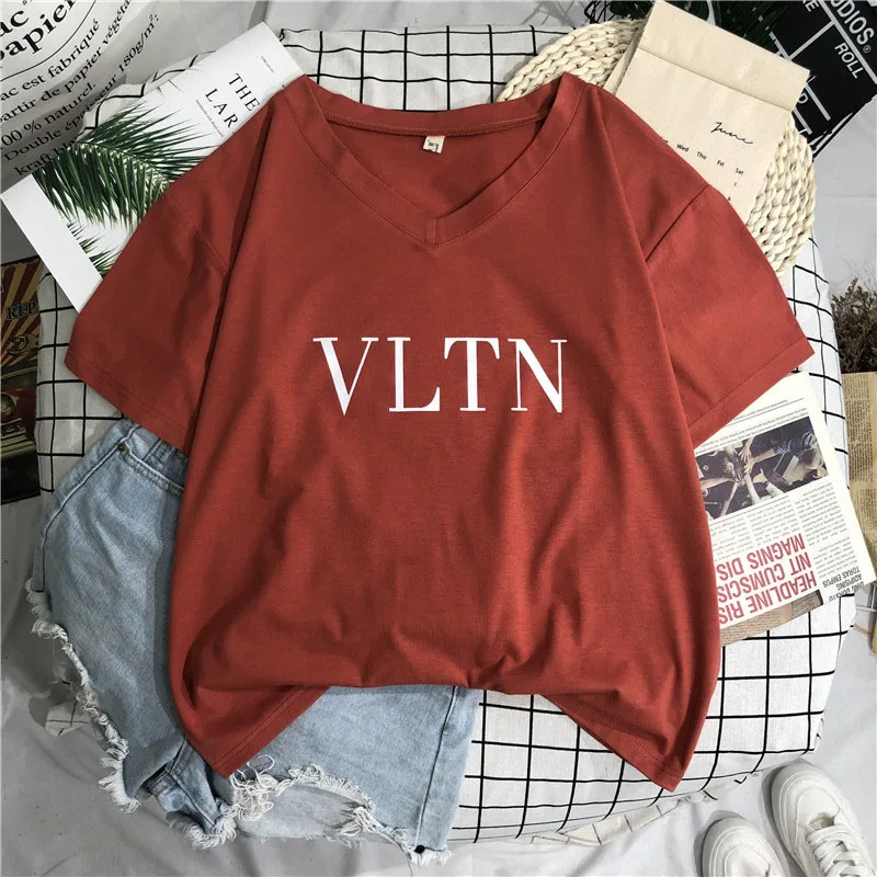 Женские футболки летние модные женские с буквенным принтом 2020 новые свободные