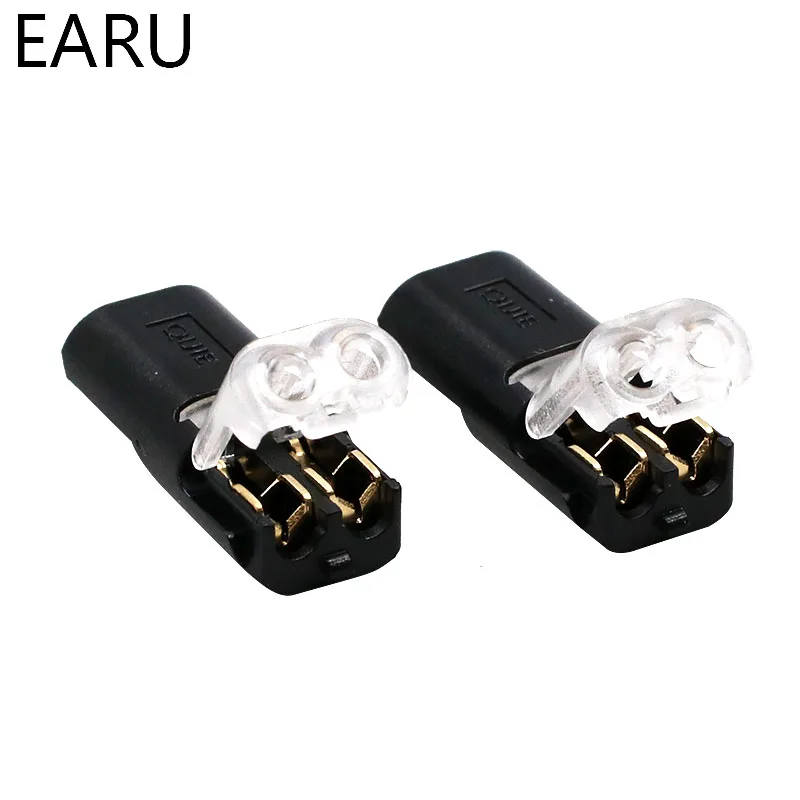 Пружинный соединительный провод 2p 10 шт. без сварки винтов быстрый соединитель