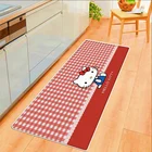 Kawaii котенок кошка кухня коврик для ванной домашний коврик для входа спальня гостиная коврики современный милый розовый домашний ковер