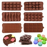 chocolate silicone mold cake decorating tools diy fondant pastry candy mould confectionery equipment kitchen baking accessories