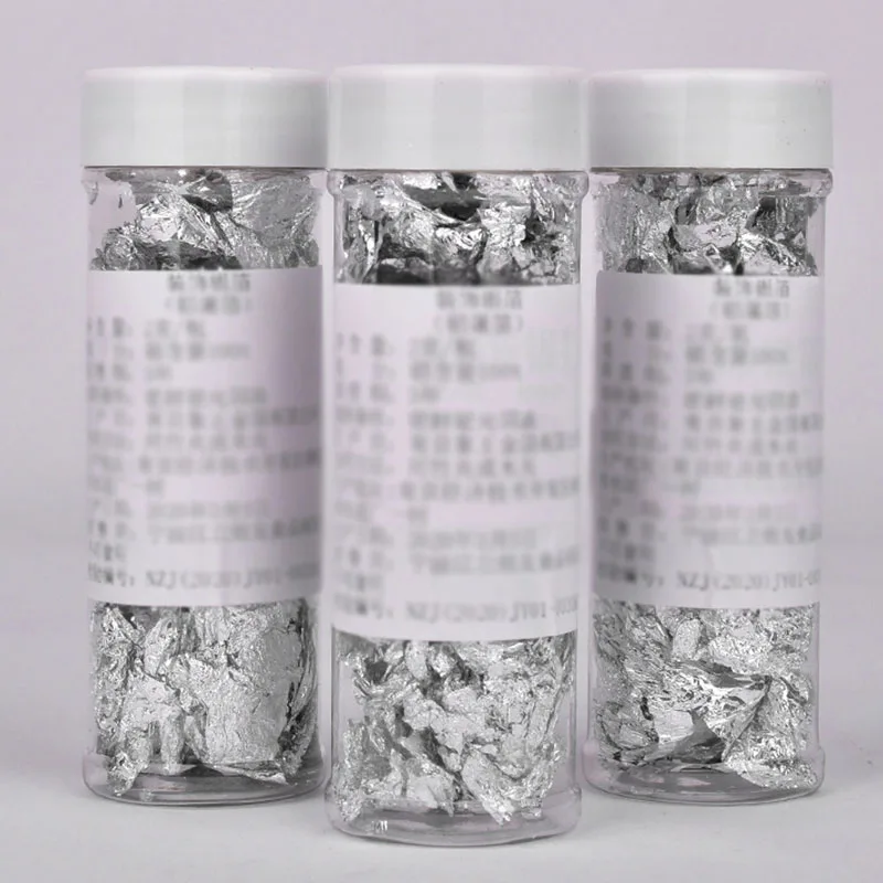 1 бутылка съедобных хлопьев из натурального золотого листа 2 г 24 К золота