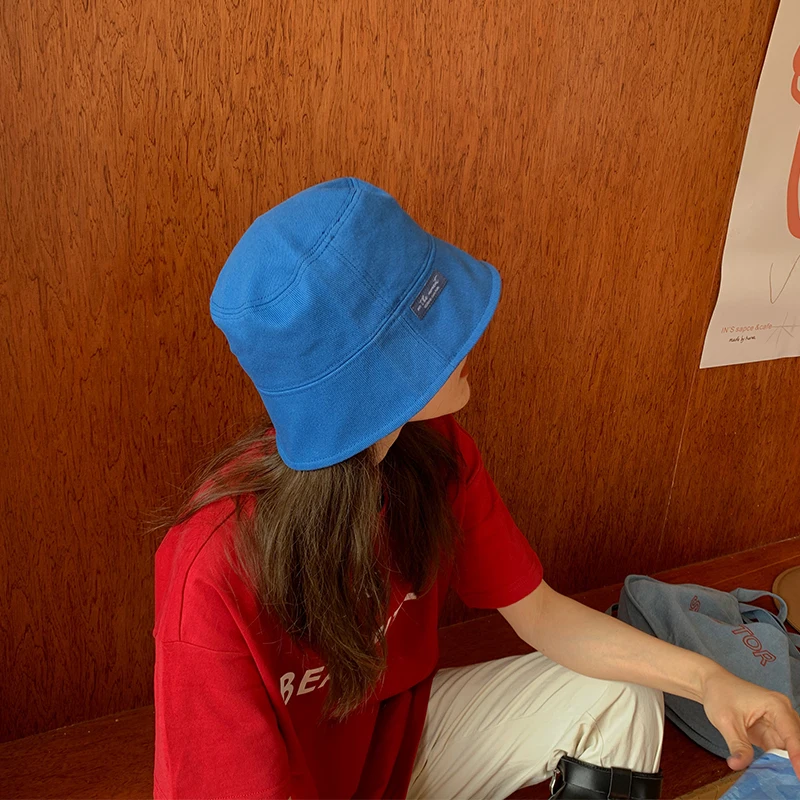 

Versatile casual flat top Japanese fisherman hat wide - brimmed sunshade basin hat men's and women's outdoor hat bucket hat