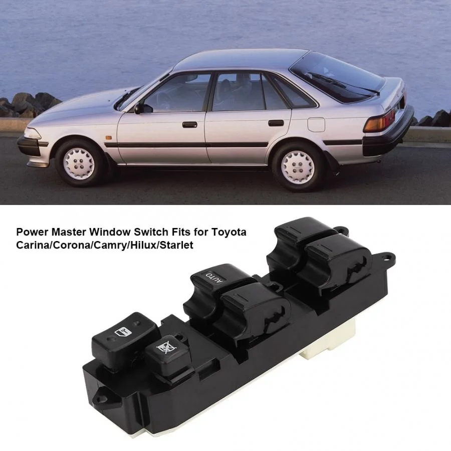 Переключатель Стеклоподъемника Power Master 84820 22310 подходит для Toyota Carina/Corona/Camry/Hilux/Starlet