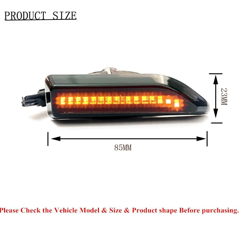 Для миниатюрных пейзажей F60 2017 2018 2019-2021 копченые линзы динамическая Янтарная