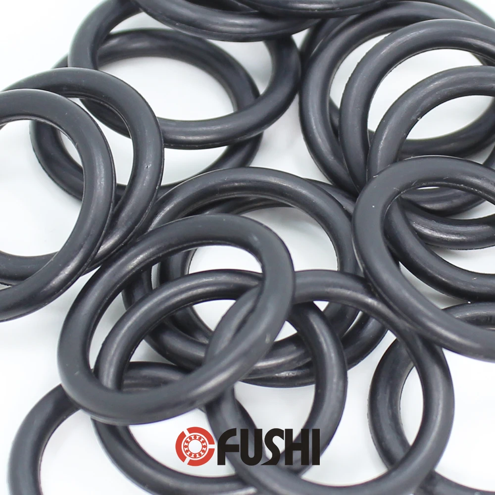 CS2.4mm EPDM уплотнительное кольцо ID 15 6/16/16.6/17.2/17.6/18.2*2 4 мм 100 шт. резиновое Крепление