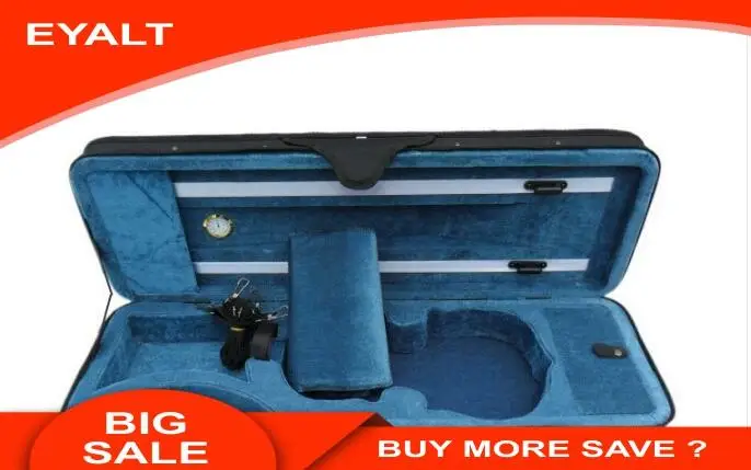 Озеро синий интерьер высокого класса Портативный чехол для скрипки квадратная