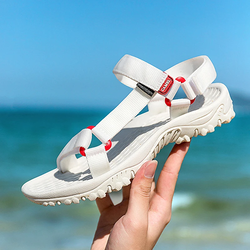 Goldencamel Outdoor Sandals Women Beach Shoes Sandals Summer Fashion Soft Bottom Wading Wear-resistant Casual Sandals Female