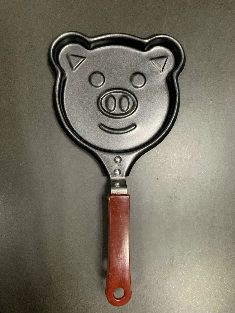 Сковорода без крышки сковорода для завтрака омлет мультяшный горшок жарки яиц