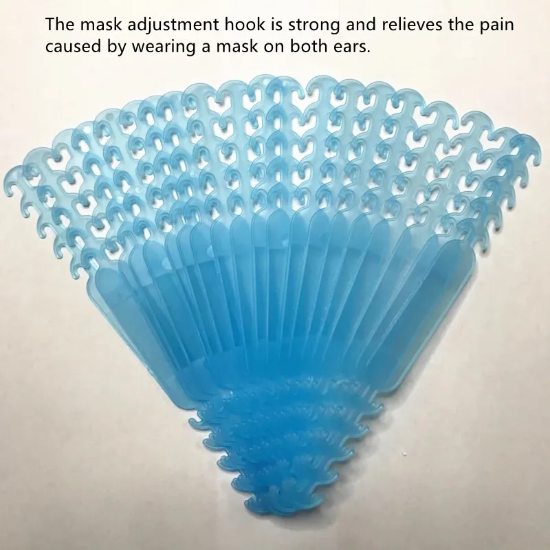 

10PCS/Lot New Adjustable Anti-slip Silicone Mask Ear Grips Mascarillas Extension Hook Masks Buckle Holder Attache Masque Tools