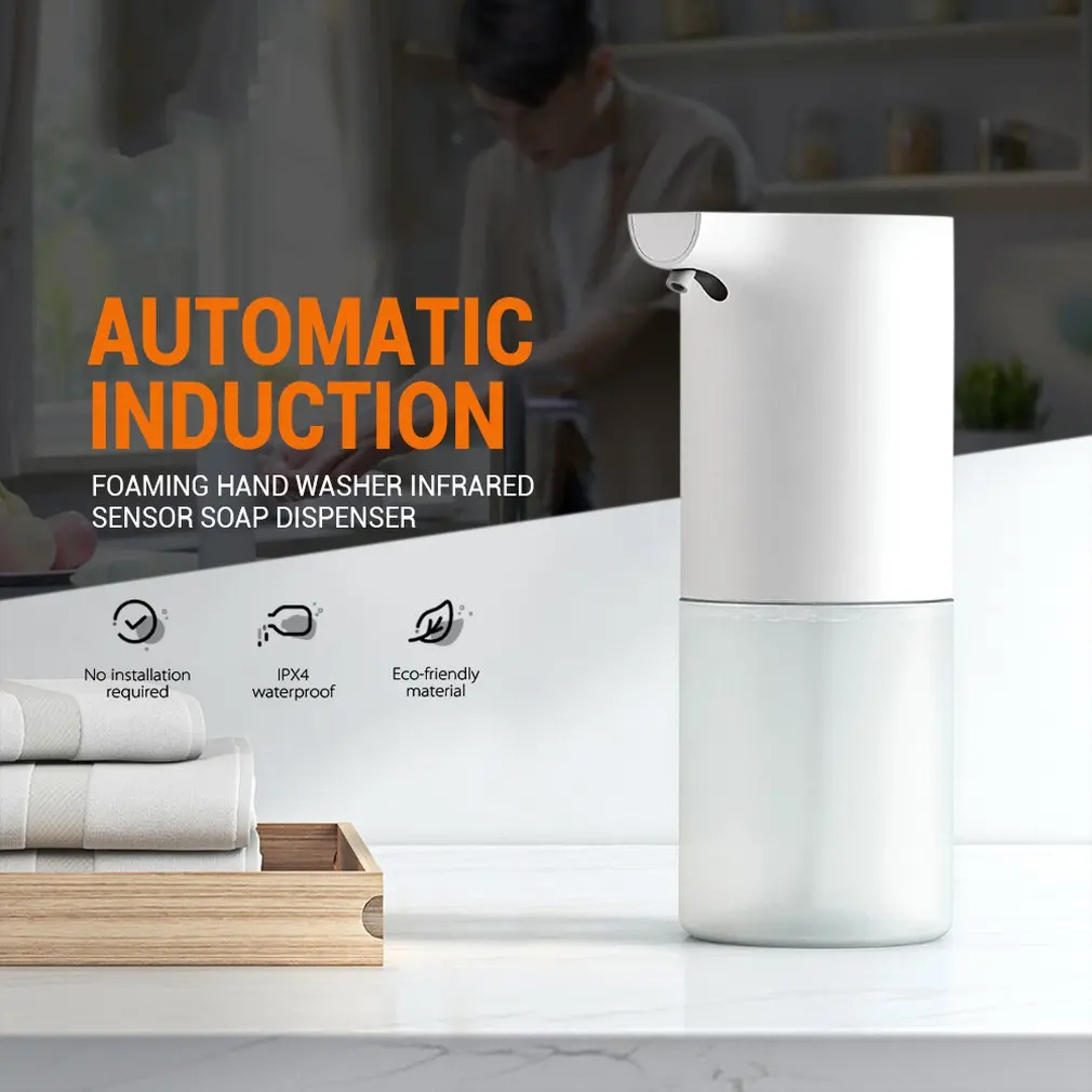 

Xiaomi Mijia Auto Induction Foaming Automatic Sensor Soap Dispenser Infrared Hand Washer IPX4 Soap For xiaomi smart Bathroom