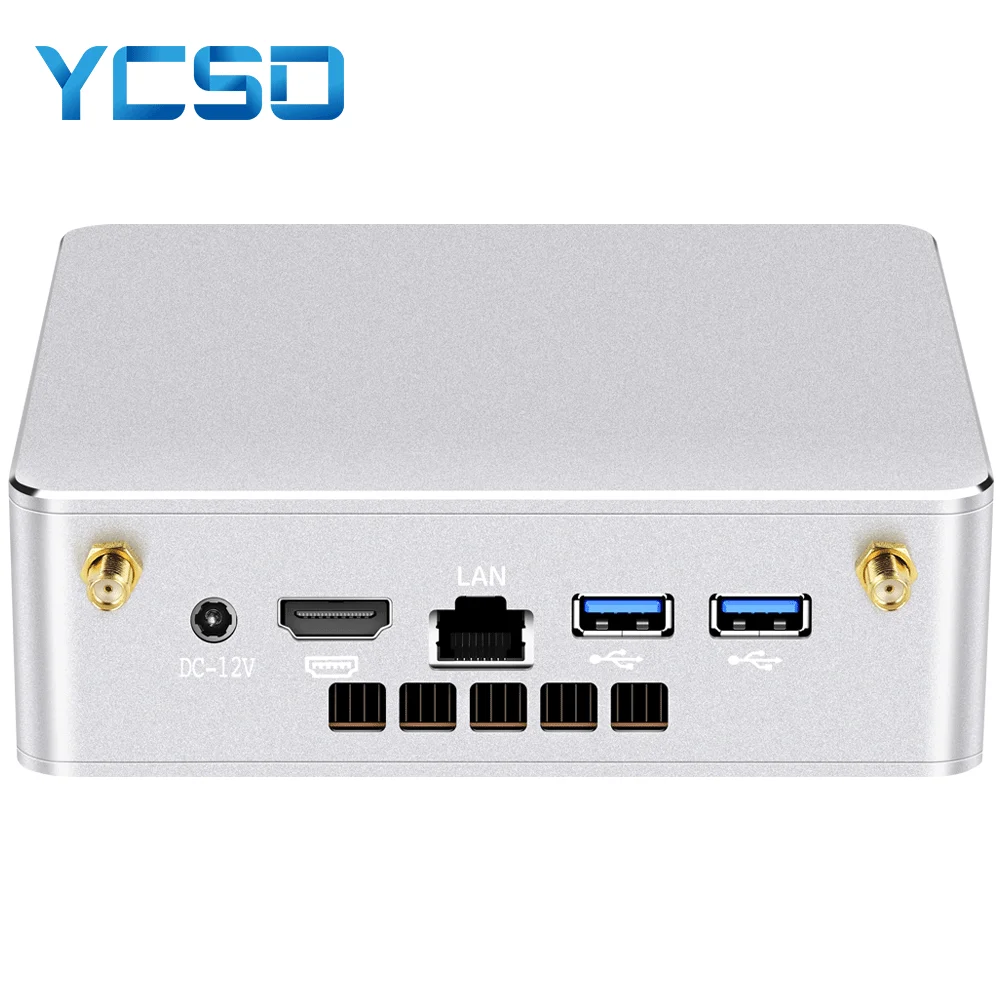

Ультратонкая ТВ-приставка YCSD Mi ni PC Celeron 3205U HD-MI-совместимая с Wi-Fi, HTPC Office Celeron Ga mi ng Mi ni компьютер Windows Intel PC