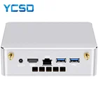 Ультратонкая ТВ-приставка YCSD Mi ni PC Celeron 3205U HD-MI-совместимая с Wi-Fi, HTPC Office Celeron Ga mi ng Mi ni компьютер Windows Intel PC