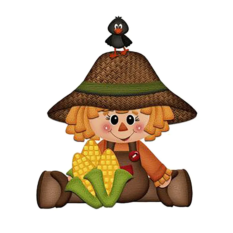 Новинка металлические штампы для Хэллоуина скрапбукинга симпатичная кукла