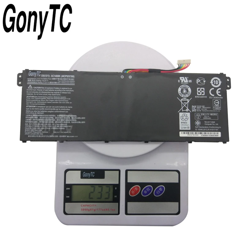 Оригинальный AC14B8K Батарея для Acer Aspire E3 111 112 CB3 CB5 311 ES1 511 512 E5 771G V3 371 711 15 2 V