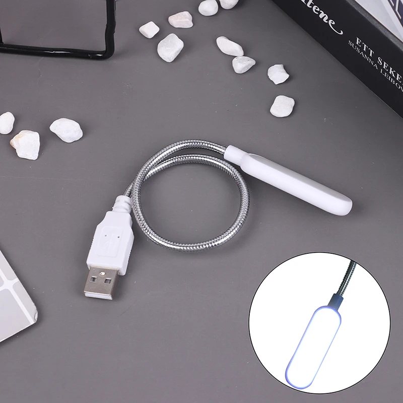 

1PC Portable USB 6LEDs Mini Book Light Reading Light Table Lamp Flexible USB Lamp for Power Bank Laptop Notebook PC Computer