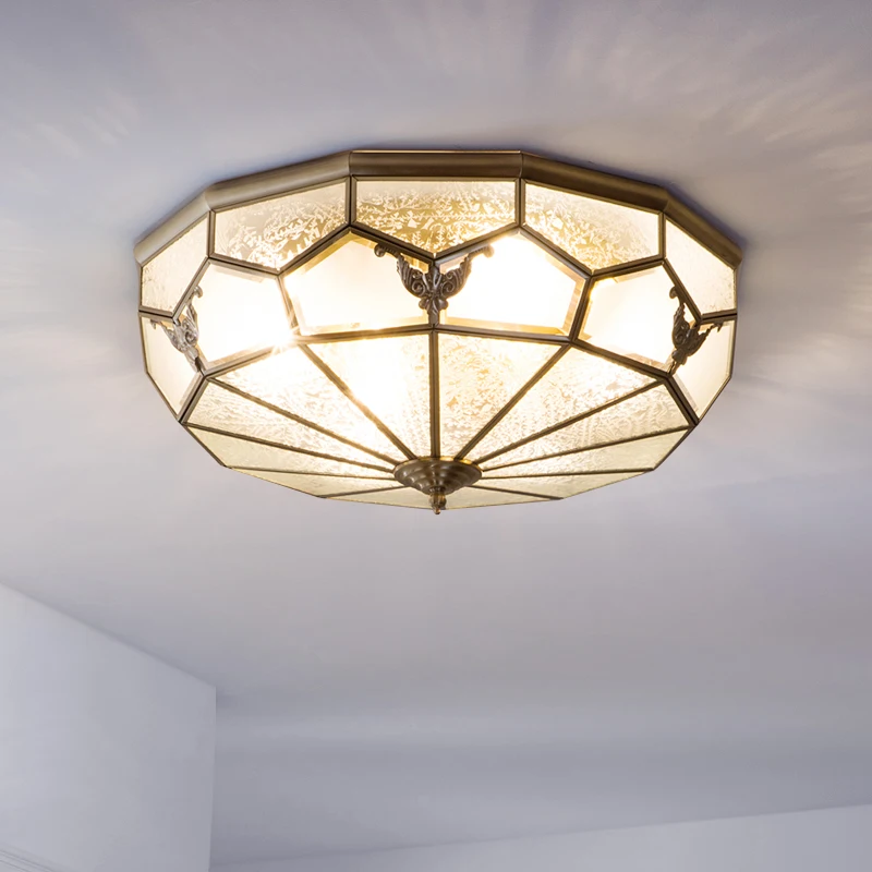 

New style ceiling lamp luxury atmosphere European style bedroom study ceiling light luxury living room dining room lighting