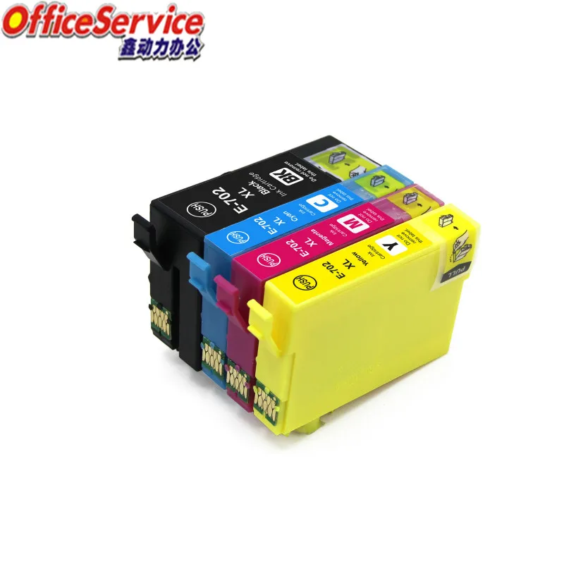 Compatible Ink Cartridge T702 T702XL For Epson WorkForce Pro WF-3720 WF-3725 WF-3730 WF-3733 Printer | Компьютеры и офис