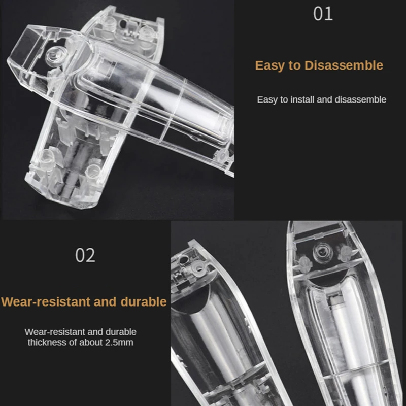 Прозрачный электромашинка для стрижки волос набор Wahl из АБС пластика