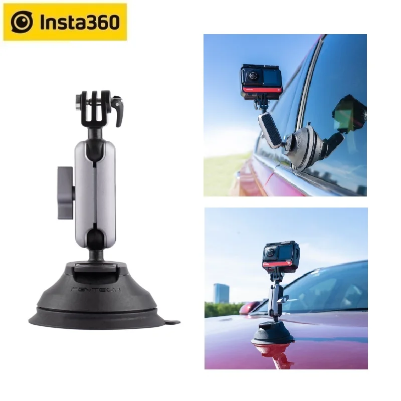 Автомобильный держатель на присоске PGYTECH аксессуары для экшн камеры Insta 360ONE X2 / ONE R