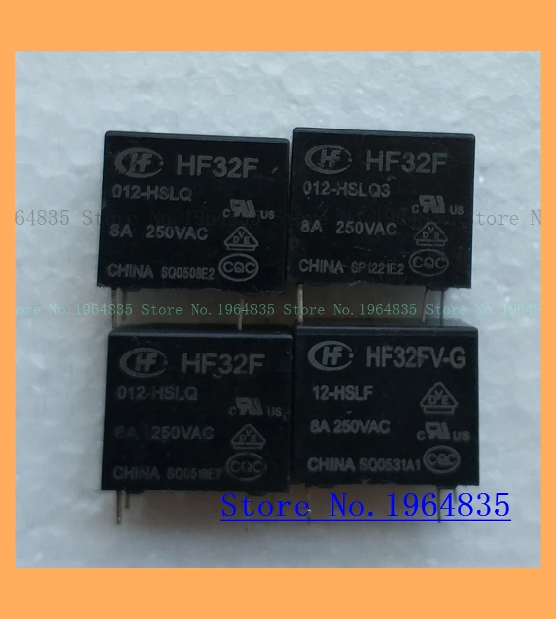 

HF32F-G-12-HSLF HF32F-012-HSLQ3 4 8А