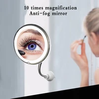 led mirror light makeup mirror with led light flexible 10x magnifying mirrors light cosmetic miroir dropshipping vanity mirrors