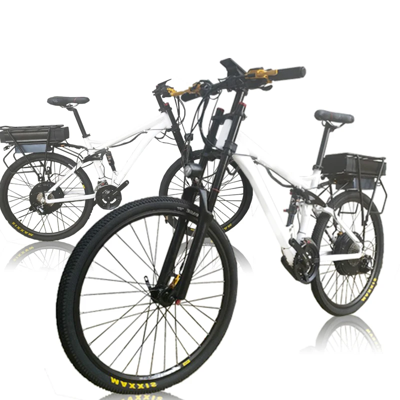 Электрический горный велосипед Kalosse 48 в 1000 Вт гидравлические тормоза В 20 Ач