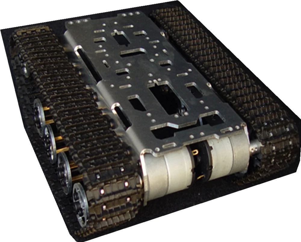 Расширенное издание шасси для гусеничного танка скалолазания препятствие