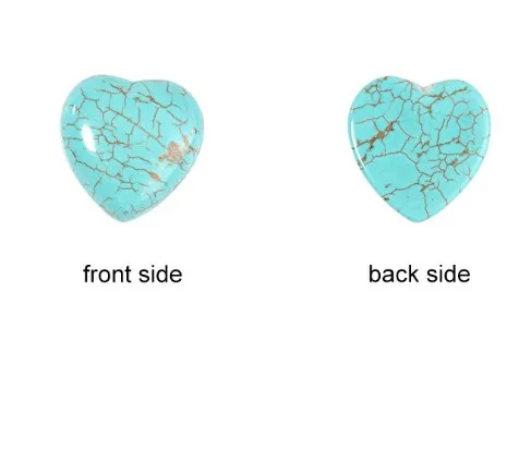 Бусины бирюзовые из натурального камня 5 шт./лот | Украшения и аксессуары