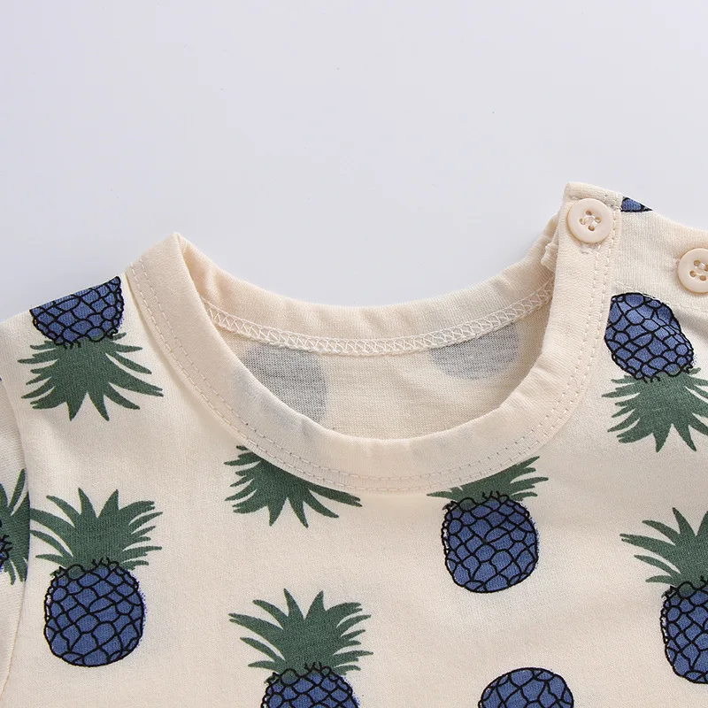 2pcs Toddler Girls Summer Clothing Set Baby Girl Clothes 2020 New Cotton T Shirt + Short Pants Lovely Cartoon Casual Outfit 0-3T | Детская