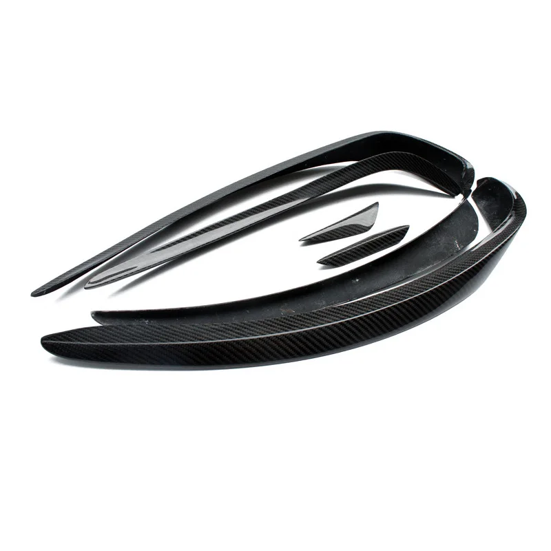 Углеродное волокно передний нож для губ автомобильный сплиттер Mercedes Benz CLS 2014 2018