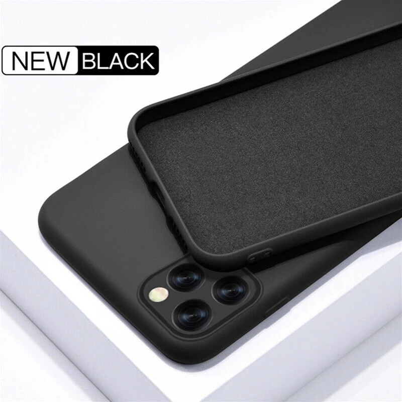 Черный YISHANGOU чехол для Apple iPhone 11 Pro Max 6 S 7 8 Plus X XS MAX XR милый карамельный цвет пары Мягкий Силиконовый противоударный чехол - Цвет: Черный