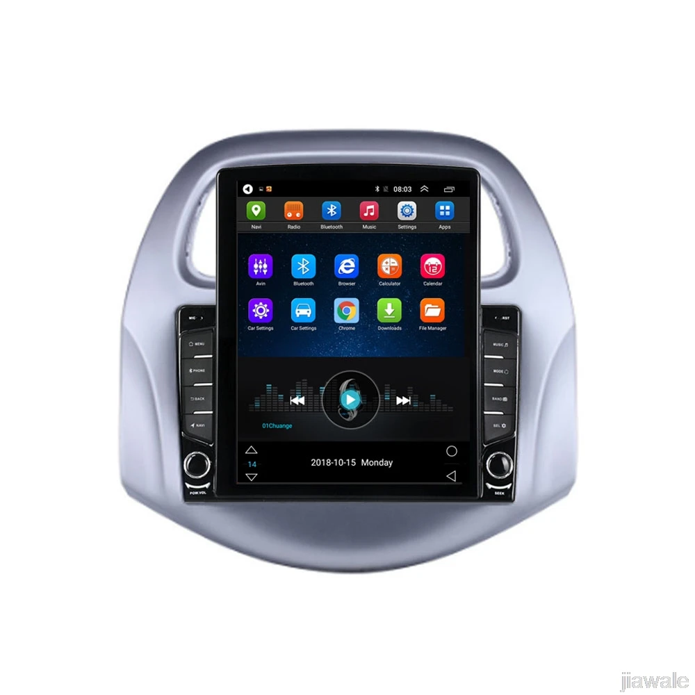 

9.7" octa-core tesla style vertical screen Android 10 Car GPS radio navigation for Chevrolet Spark 2018-2020